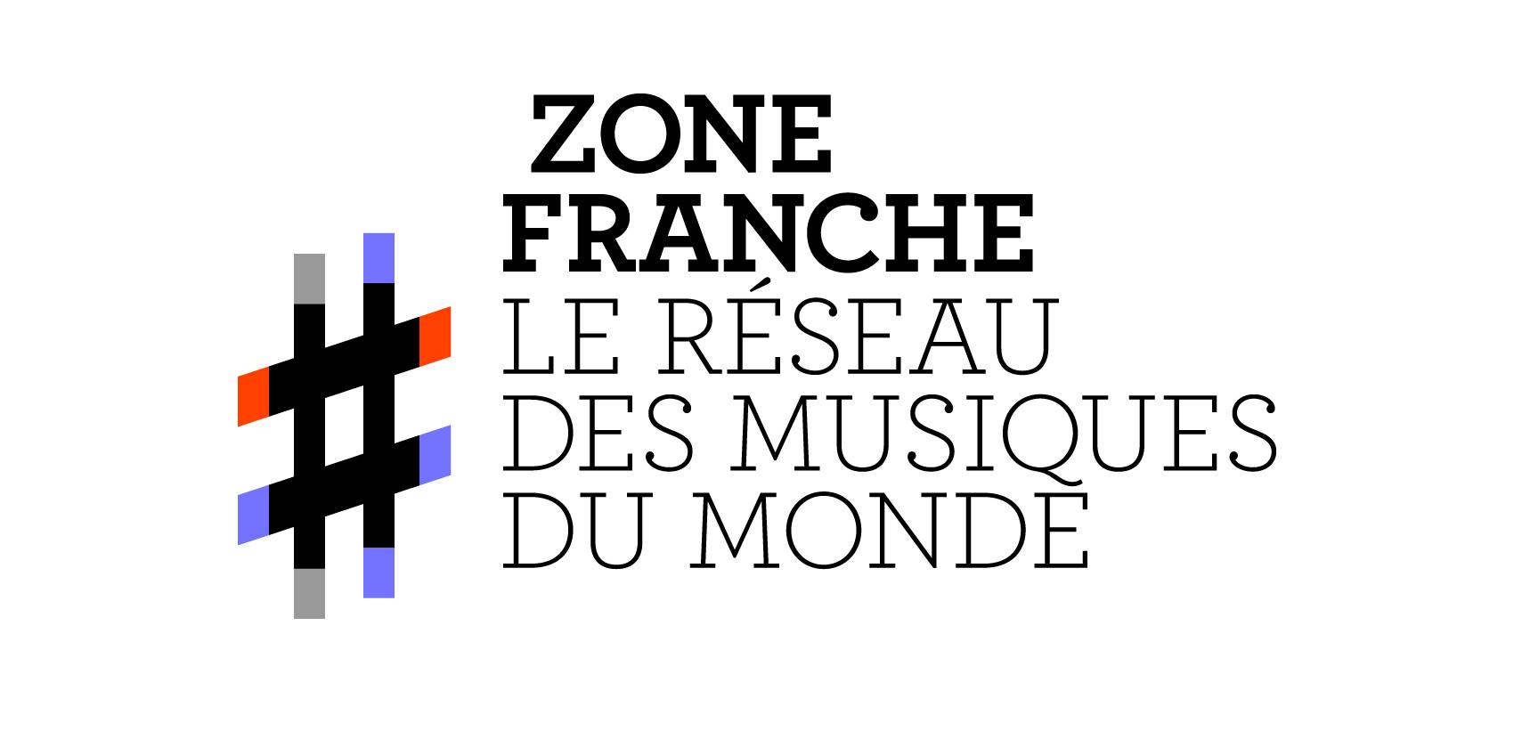 Text of the organisation with a hashtag to the left. 