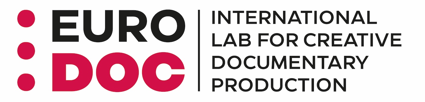 Logo of the organisation with Euro Doc in large letters. 