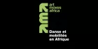 A graphic with the text 'Danse et mobilités en Afrique'.