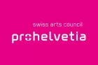 Logo for Pro Helvetia -- name written out in lowercase, with the o containing a + sign.