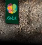 A graphic with the logo Keha.