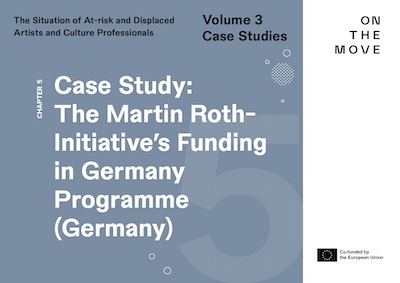 Title of the publication on a coloured background.