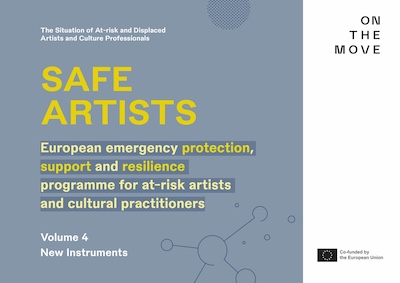 Title of the publication on a grey background.