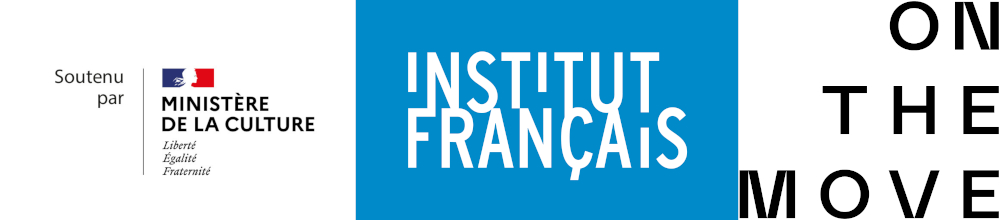 Logos: Ministère de la culture, Institut français, On the Move