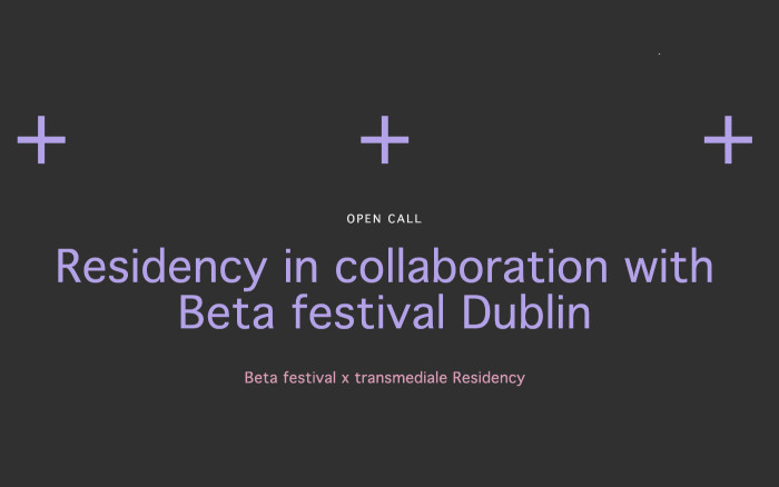Residency in collaboration with Beta festival Dublin.