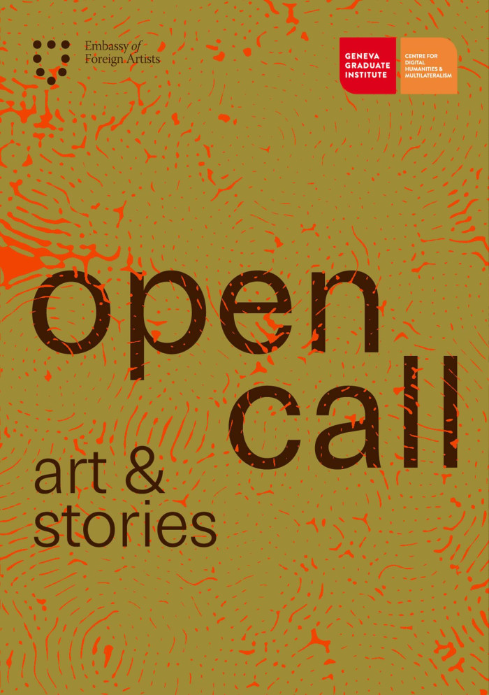 'Open call' on coloured patterns. 
