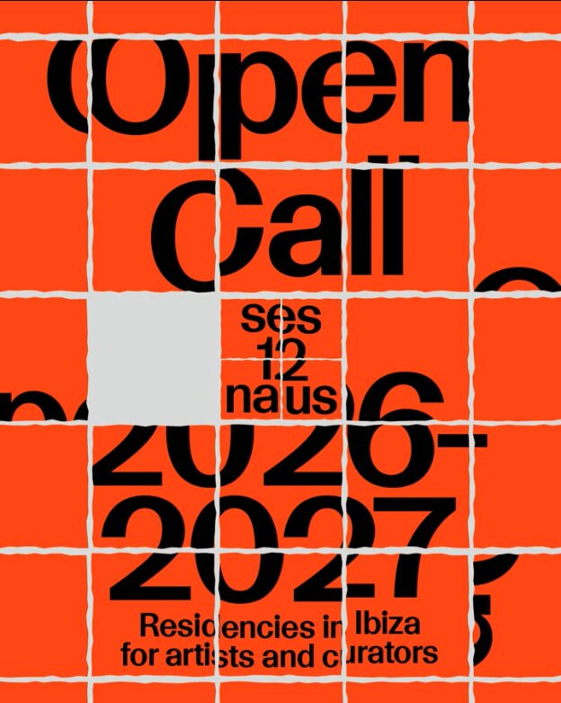 Title of the open call in squares. 