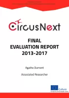 Cover for CircusNext Final Evaluation Report (2013-2017).