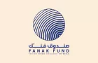 Fanak Fund logo showing a globe, like the Earth, patterned with concentric rings.