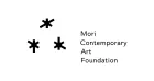 Stars and the name of the organisation in black on white. 