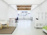 An empty, studio space. 
