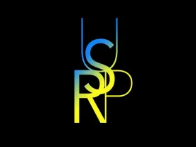USRP in the colours of the Ukrainian flag.